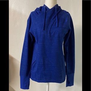 Avalanche stretch blue sweatshirt . NWOT